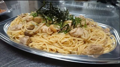 メガ盛り和風パスタ